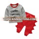 Wholesale Newborn Month Baby Clothing Set Infant Boys Dinosaur Clothes Set